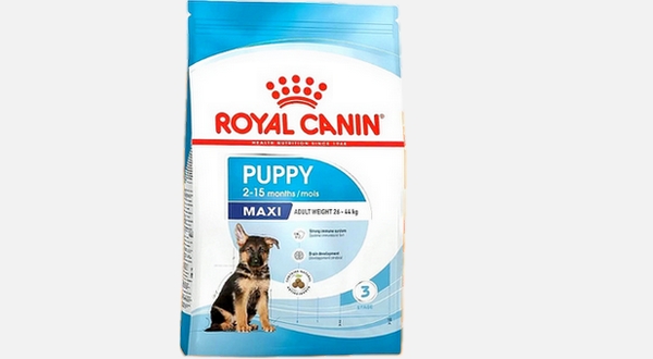 أكل كلاب صغيرة رويال كانين maxi puppy حجم 1 كيلوجرام