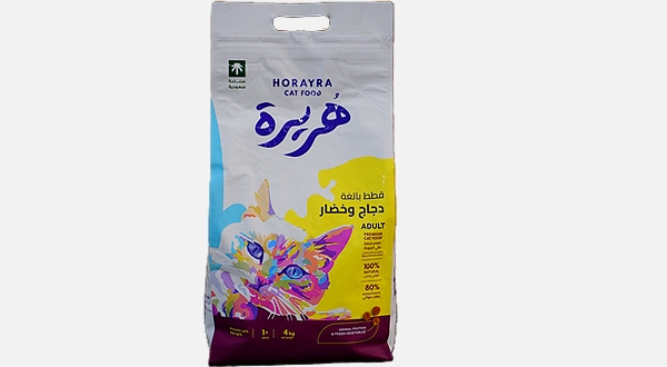 هريرة طعام جاف للقطط بنكهة الدجاج والخضار 1.5 كيلو 