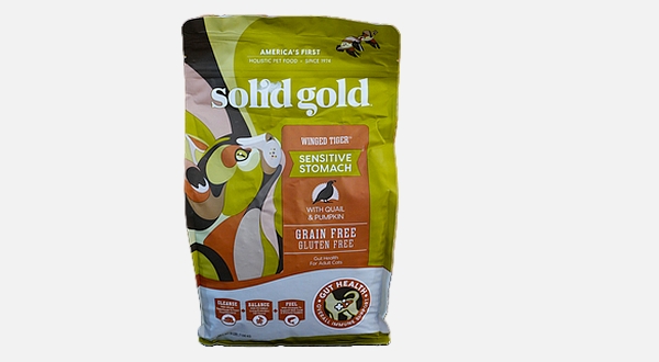 طعام جاف للقطط gold solid 1.36 كيلو