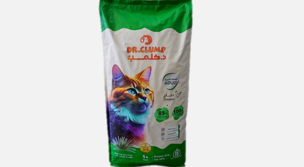 طعام قطط د.كلمب للقطط البالغة بنكهة الدجاج 15 كيلو