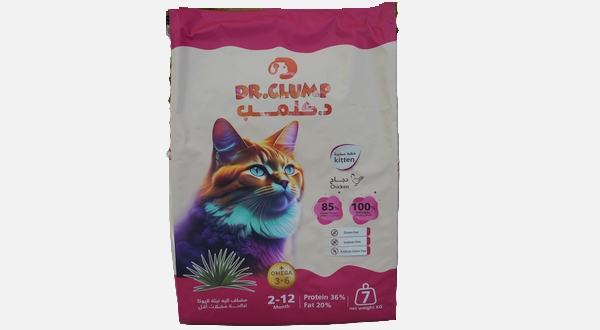 طعام قطط د.كلمب للقطط الصغيرة بنكهة الدجاج 7 كيلو