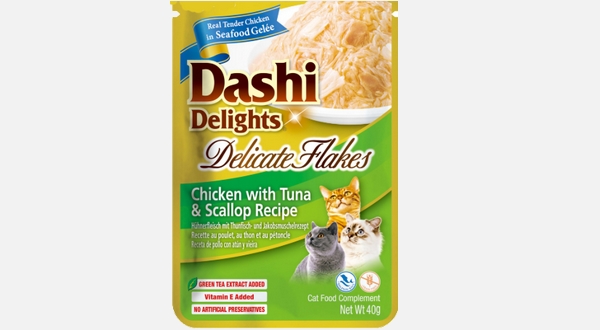 تونة داشي دجاج وتونة ومحار من إينابا – 40 جرام