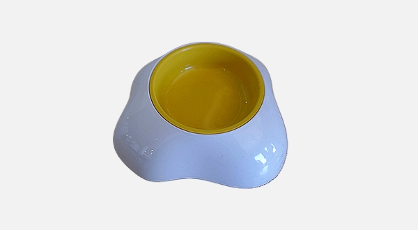 طبق أكل صغير – لون أبيض