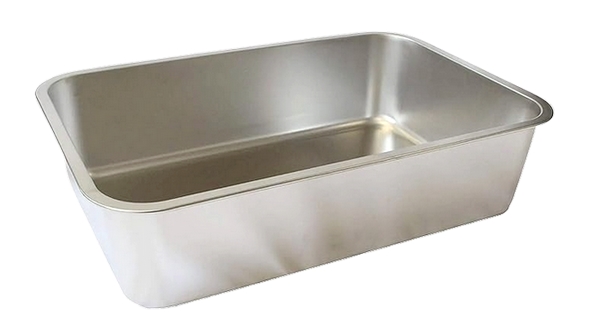 ليتربوكس ستانلس ستيل مقاس 45x35x10سم