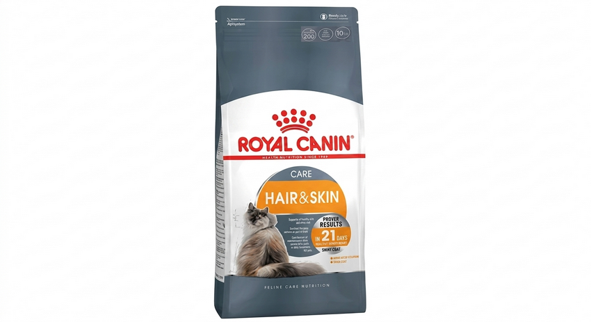 أكل قطط رويال كانن Hair Skin للقطط البالغة 